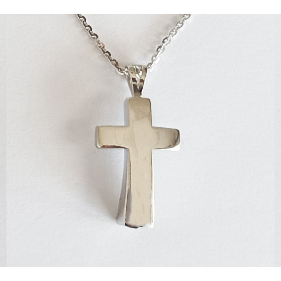 COLGANTE FUNERARIO PLATA
