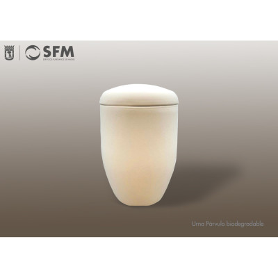 URNA FUNERARIA BÁSICA PÁRVULO BIODEGRADABLE