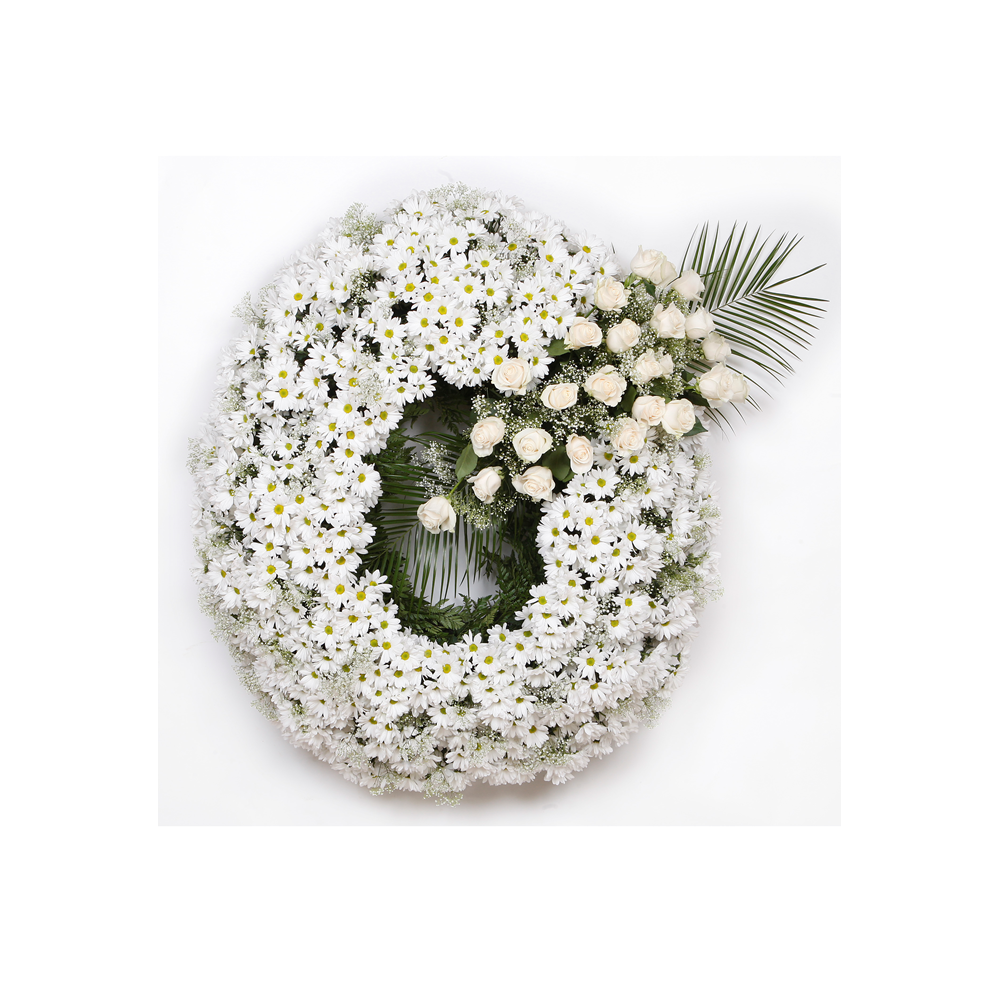 Corona Funeraria. CORONA MODELO BLANCO Corona Funeraria. CORONA MODELO BLANCO